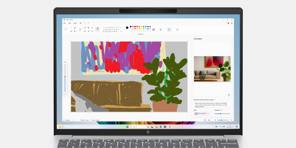 Sketch, generate with Cocreator