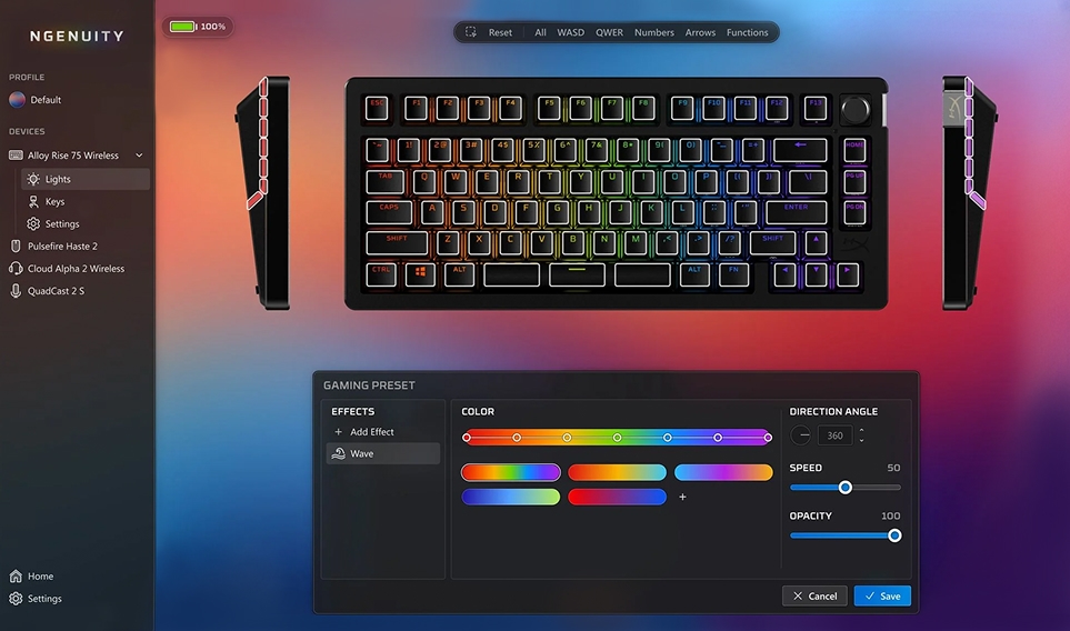 Dynamic RGB Lighting Control