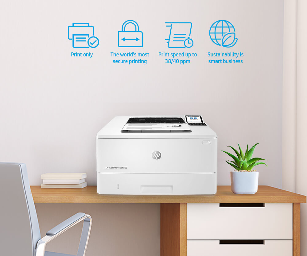 Set up this printer fast, and easily manage device settings ...